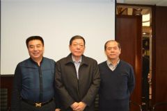 許寶平董事長和遼寧法學會在孫昌生、預防職務犯罪會長張順元留念