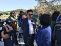 仕龍集團董事長許寶平接受遼寧電視臺采訪